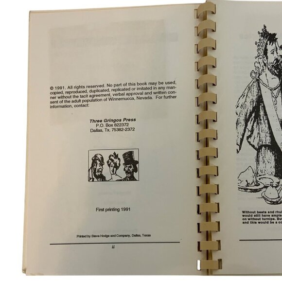 The Original Jalapeño Cookbook 1991 1st Print Steve Hodge & Company Spiral Bound - Picture 4 of 11